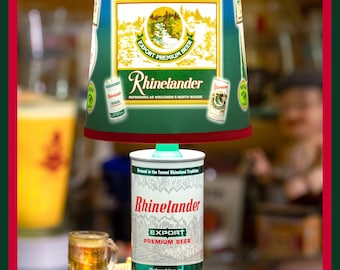 Rhinelander "Fantasy" Beer Can Lamp