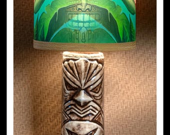 Custom Tiki Mug Lamp.