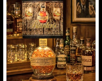 Blanton's Bourbon "Fantasy" Bottle Lamp
