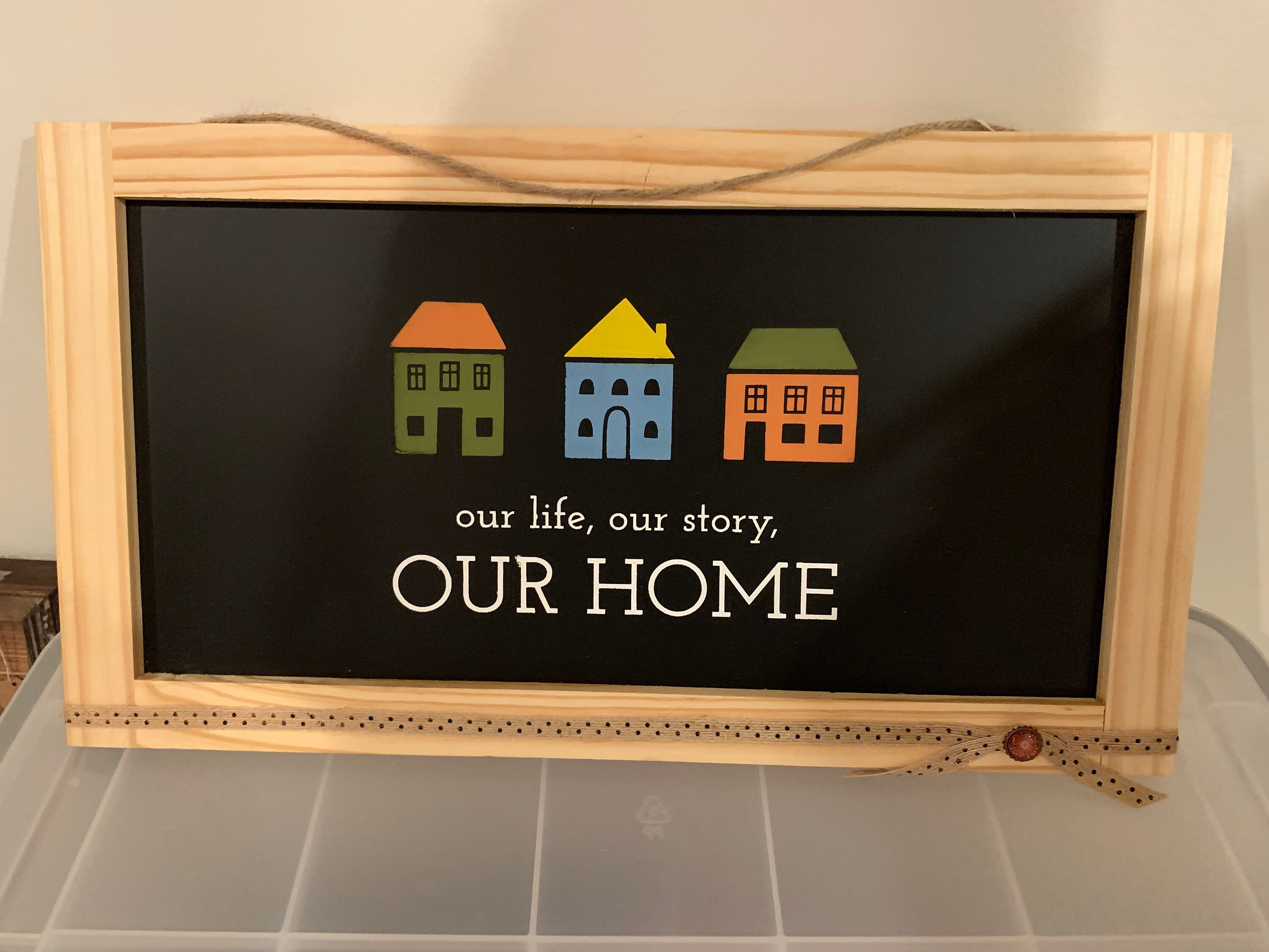 Our Home Wall Hanging Etsy