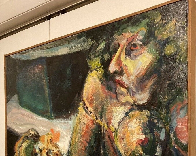 Oil Painting  on  Canvas .E.Knippers