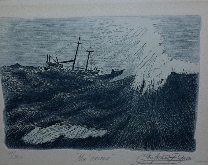 Glen Fortune Banse Limited  Pencil Lithograph Poster Print. Signed , Titled,& Numbered