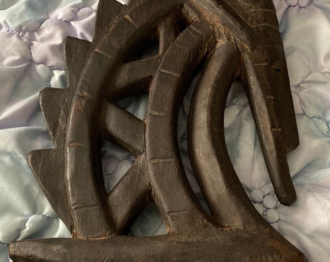 Vintage Hand Carved Sculpture