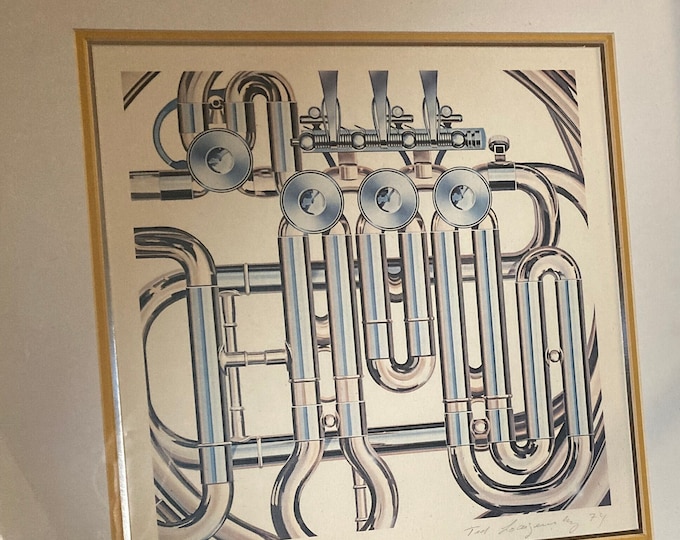 Print of A Modern Art Painting Signed by Artist