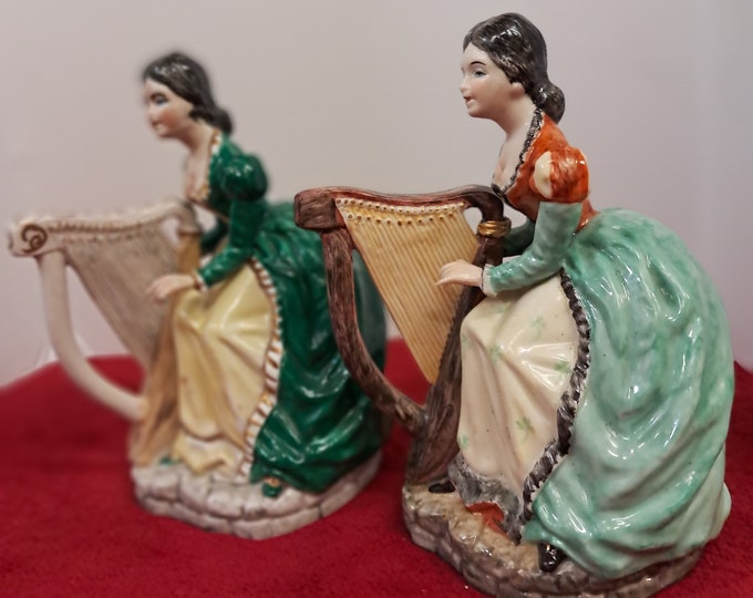 Dresdon Ireland Small Figurine Carnelia MZ  .Circa  1978.