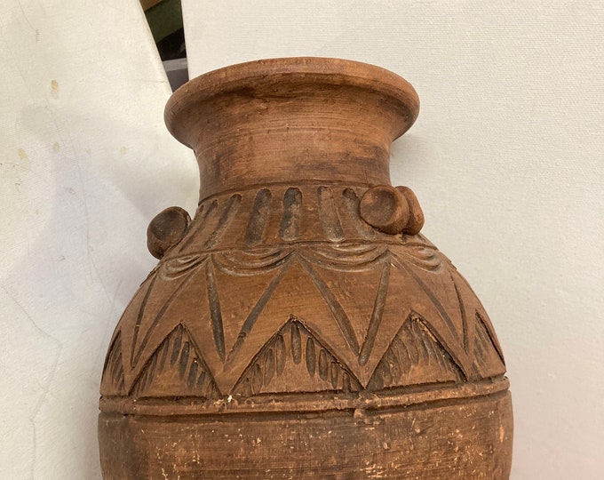 Vintage Pottery Vase Handmade