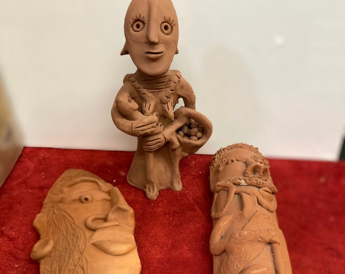 Three Terracotta Wall Hangings - Panaji, Goa