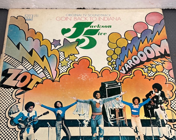 Going Back To Indiana. The  Jackson Five   Vintage   33 RPM  Vinyl Album . 1971
