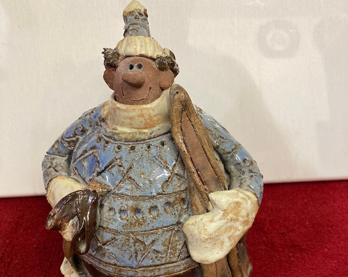 Sara Meadows's  Whimsical "Balloon People" Skier Balloon Person