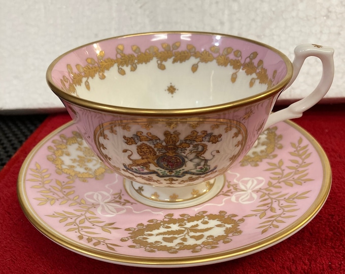 The Royal Collection Trust Fine Bone China Buckingham Tea Cup Saucer