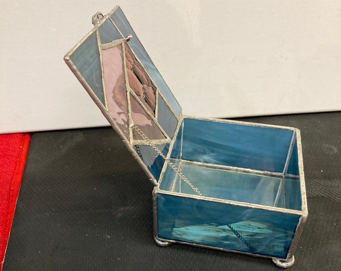 Handmade Stained Glass Jewlery Box