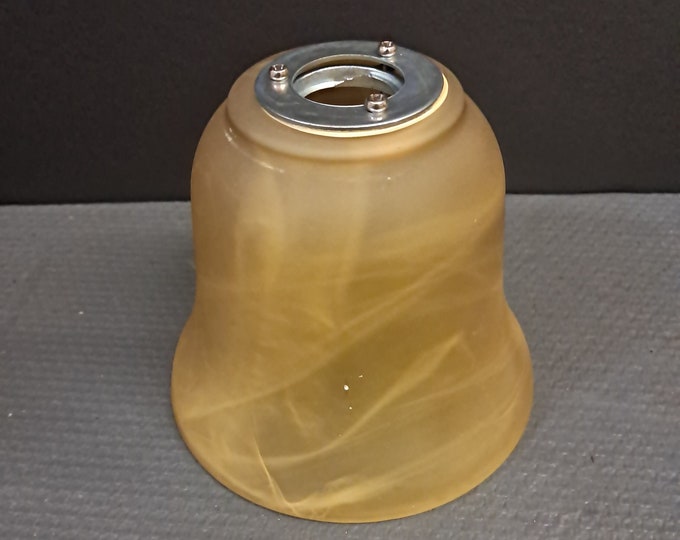 3 Vintage Glass Lamp Shade