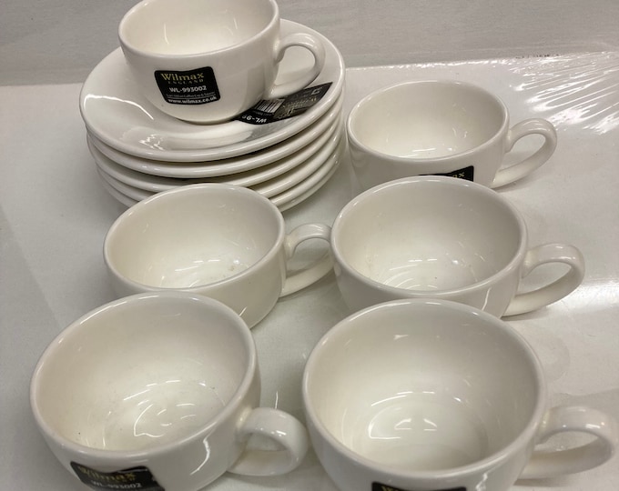 Wilmax 6 Pcs Espresso  Set ,Made In England