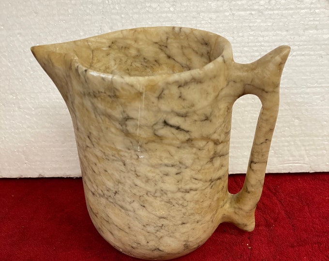 19Thc Sponge Ware Milk Pitcher