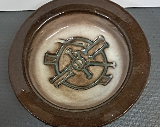 Glit Iceland Lava Art Pottery , Ashtray