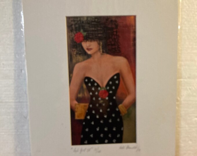 KoKo Brandao /13  Limited Signed/ Numbered Print,  Cute Girl IV  ,11 /100