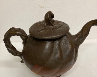 Twisted Handmade Teapot