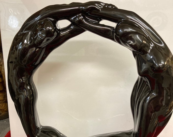 Haeger Ceramics Nude Couple Sculpture