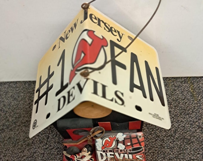 Vintage NJ Devils #1 Fan Collectible Ticket House - Stanley Cup Champions