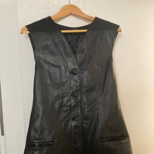 3/4 Lenght Ladies Leather  Vest