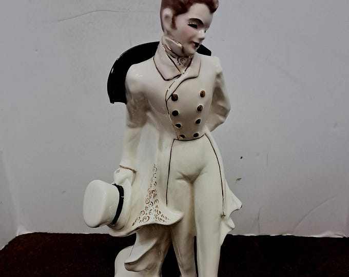 Victor, Florence Fine Art Porcelain Figurine  Rare 1940s Handmade