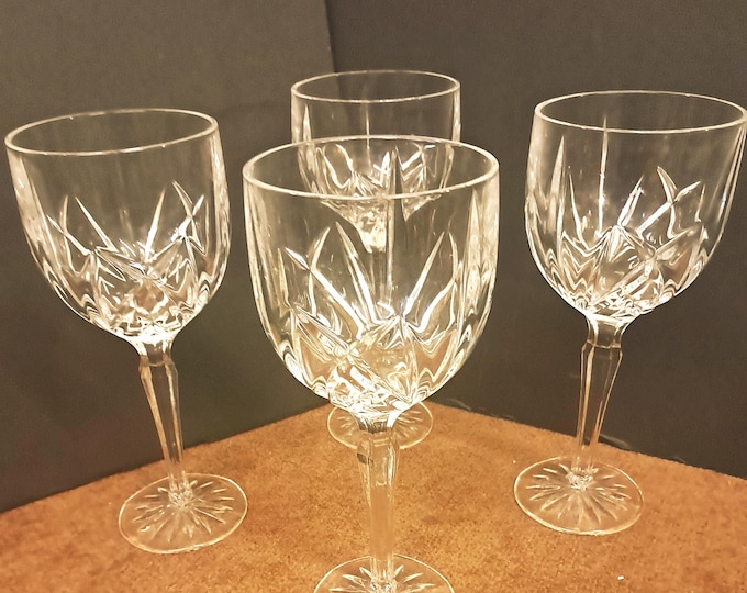 4 Marquis by Waterford Wine Goblets