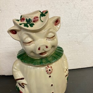 貴重ヴィンテージ　Susan paley 可愛い♪陶器クッキージャー 最終価格 貴重ヴィンテージ Susan paley 可愛い♪陶器クッキージャー