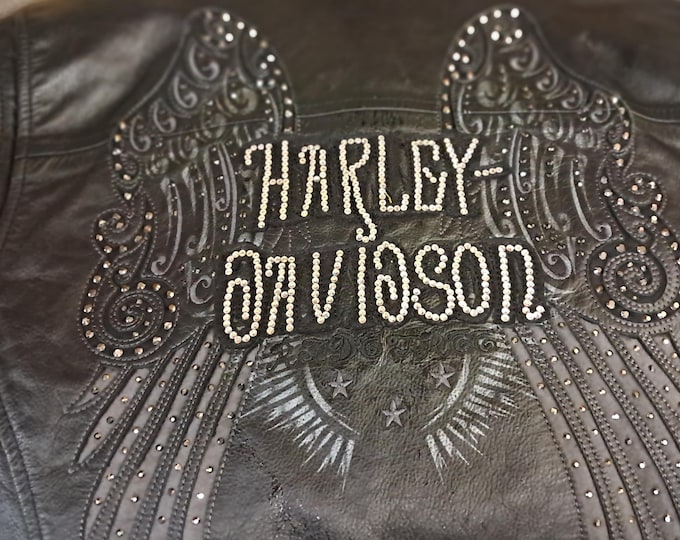 Vintage women's Harley Davidson Biker Jacket