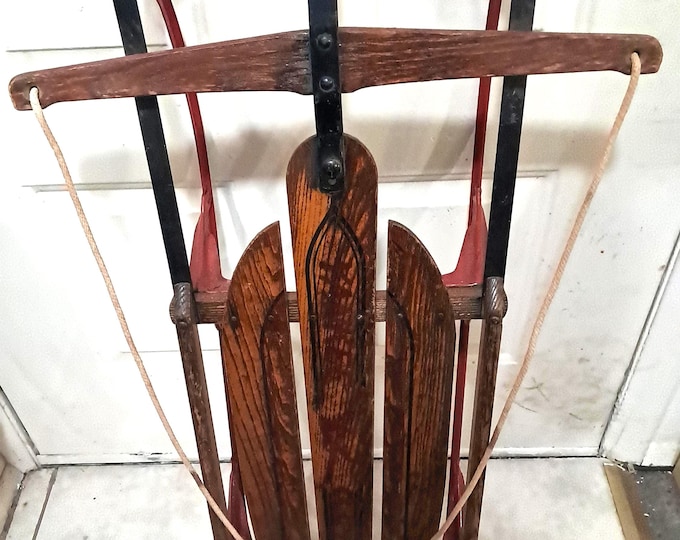 Vintage M No. 10 Yankee Clipper Sled Made By S.L. Allen & Co Inc. Phila. PA