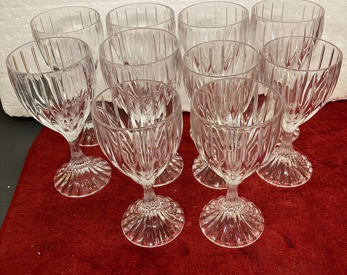 Vintage  14 Pcs Set  of Wine Glasses. Park Lane by MIKASA