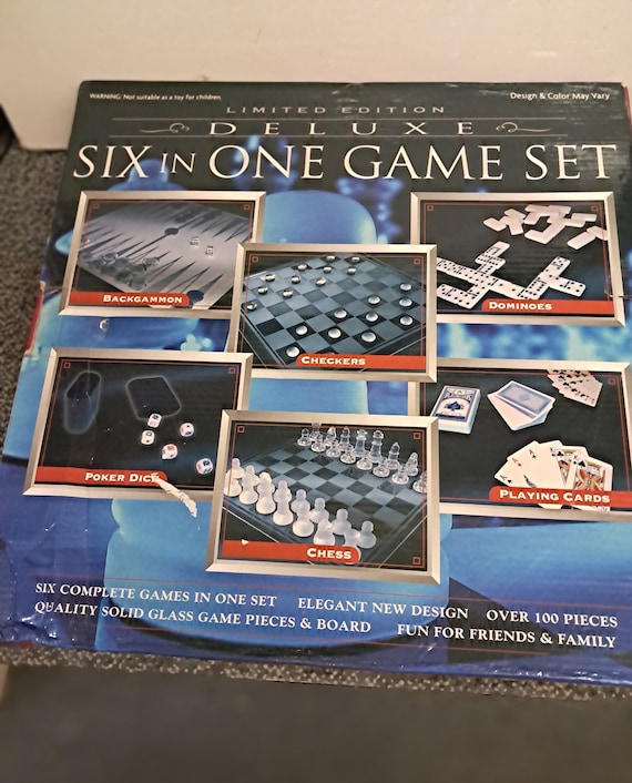 Deluxe Six in One Game Set - Etsy