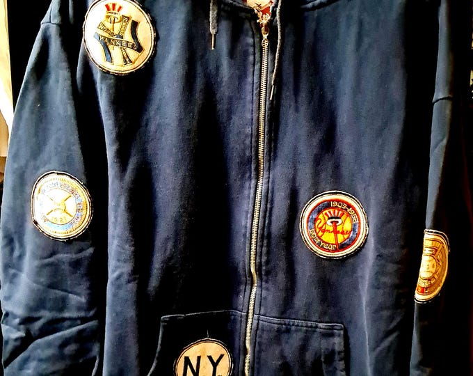 Patched Sport Hoodie