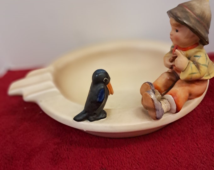 Singing Lesson Ashtray by M.J. HUMMEL