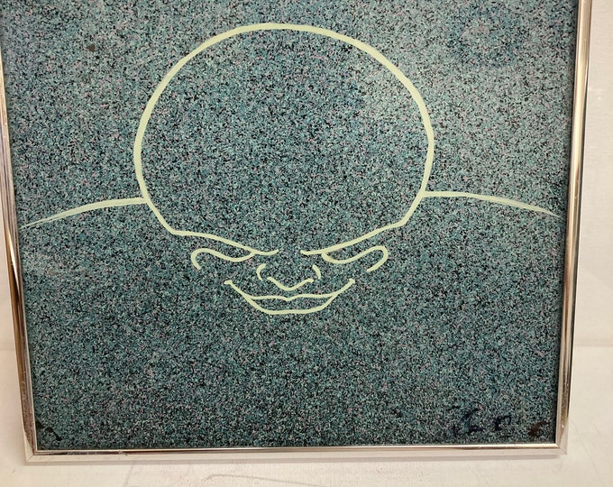 Reverse  Glass Paintings, Signed   & Dated  By Artist