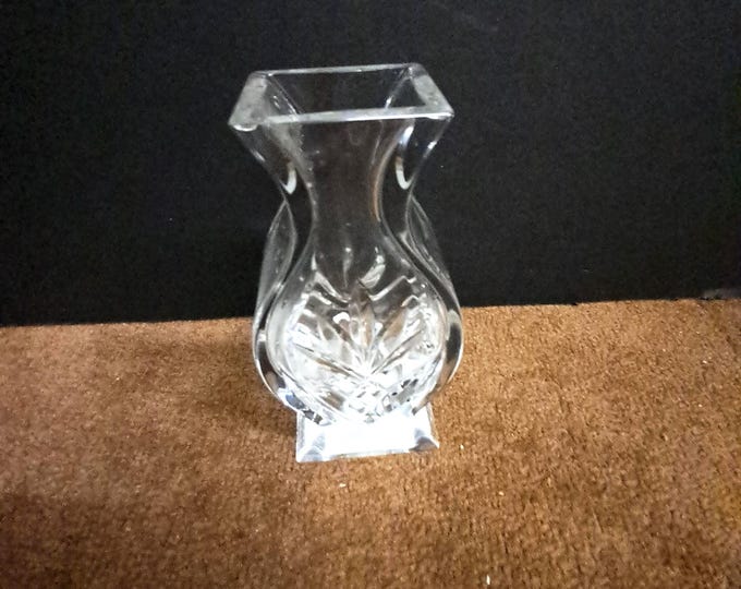 Vintage Waterford Crystal   Athens  posy Vase