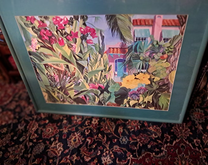 Our Tropical Garden - Eileen Seitz- Circa 1990