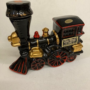 Vintage Ezra Brooks Locomotive Decanter. KY  Bourbon Whiskey