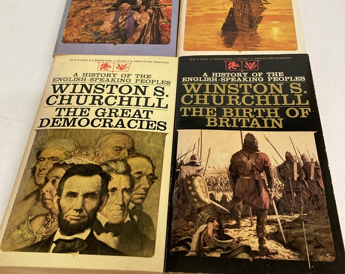 A History of the English-Speaking Peoples (4 Volumes) Paperback