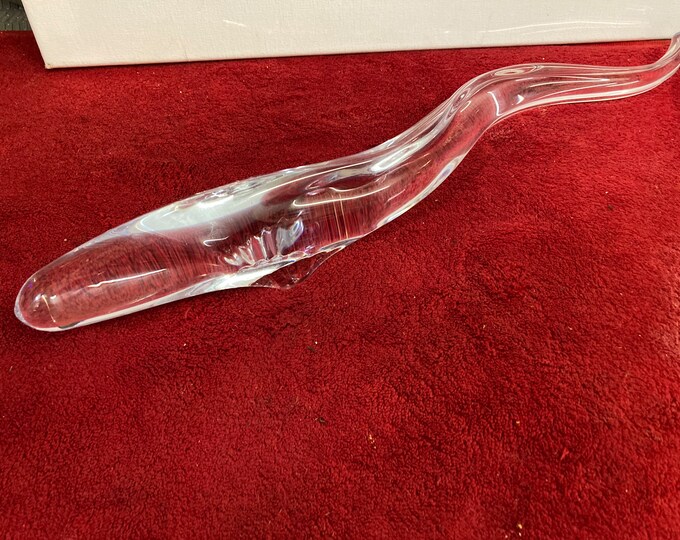 ZBS Zelezny Brod Czech Glass Fish 14 in Eel design – Janku