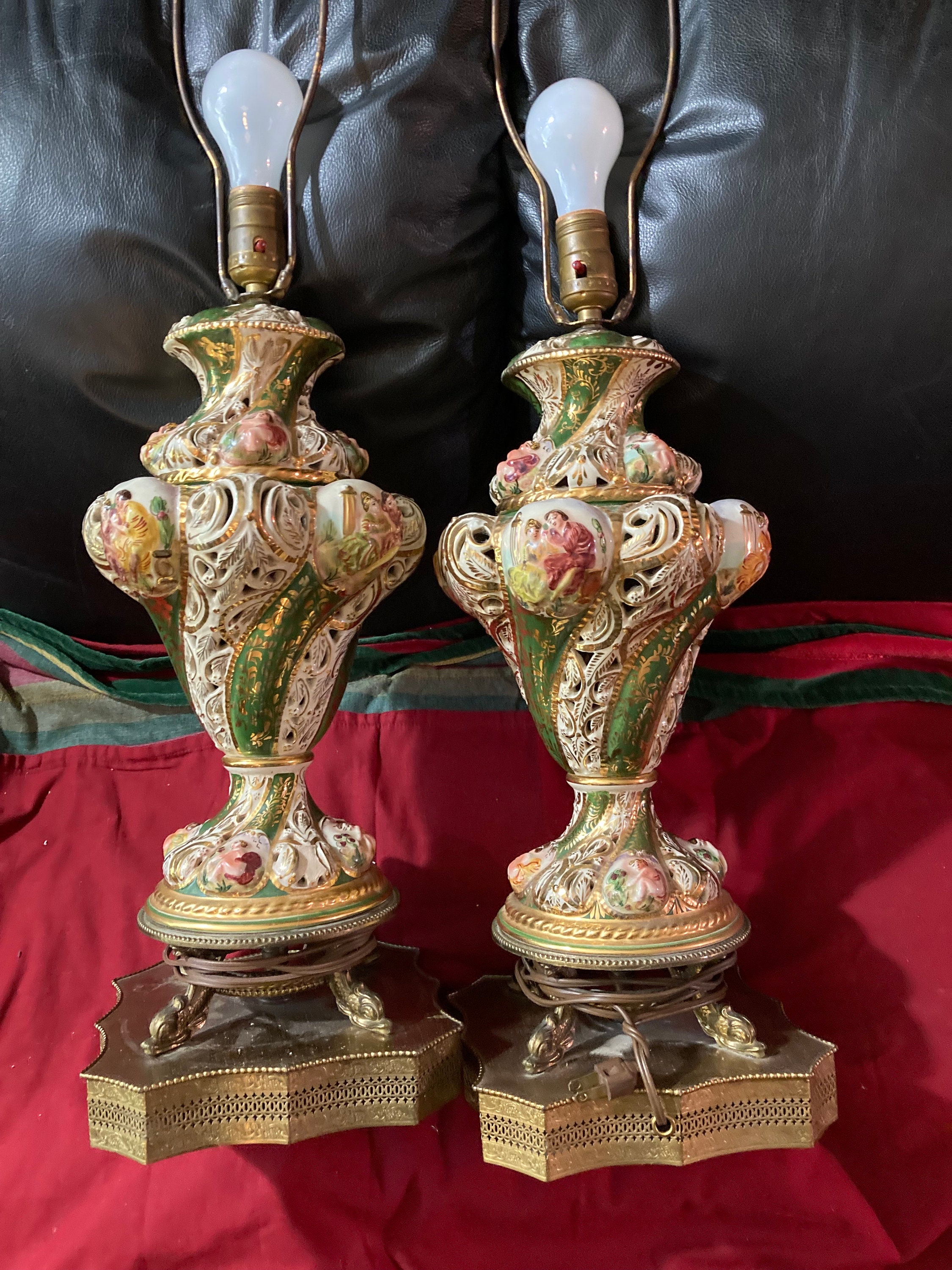 Capodimonte lamps discount