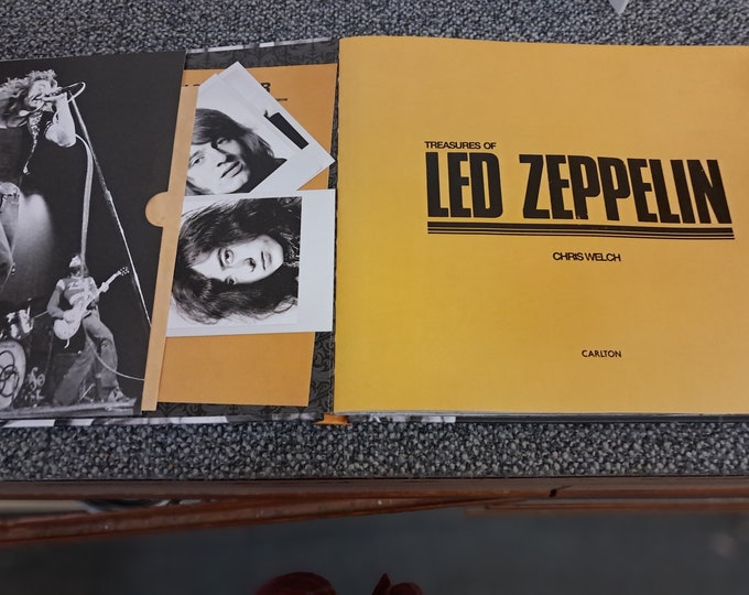 Treasures Of LED ZEPPELIN By Chris Welch - Hardcover
