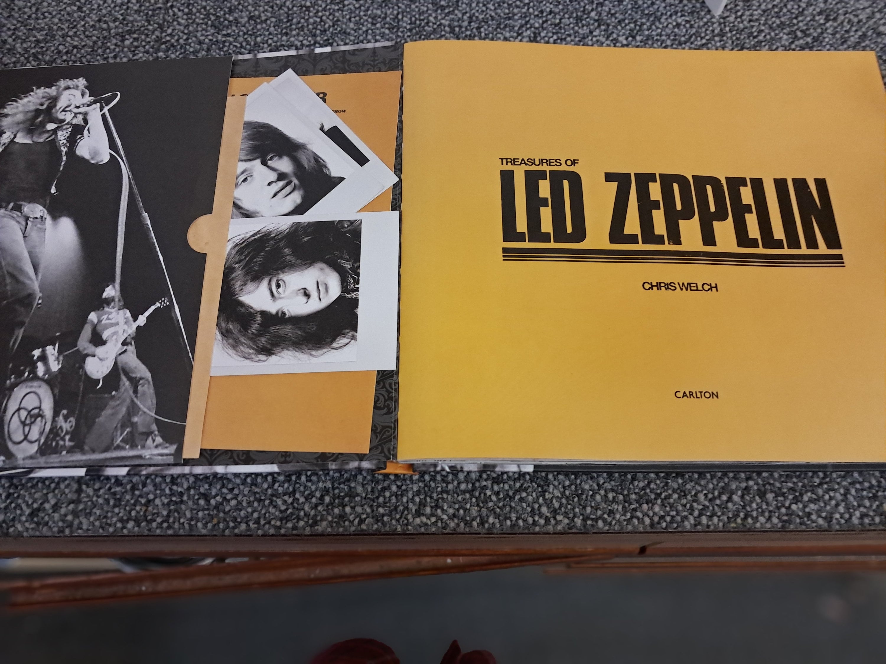 Treasures of LED ZEPPELIN by Chris Welch - Hardcover - Etsy