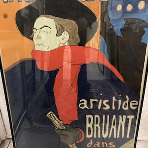 Ambassadeurs Aristide Bruant in his cabaret Henri de Toulouse-Lautrec