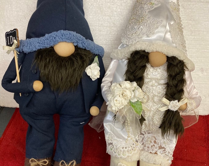 Bride and Groom Dolls  Made By  Jabauer.