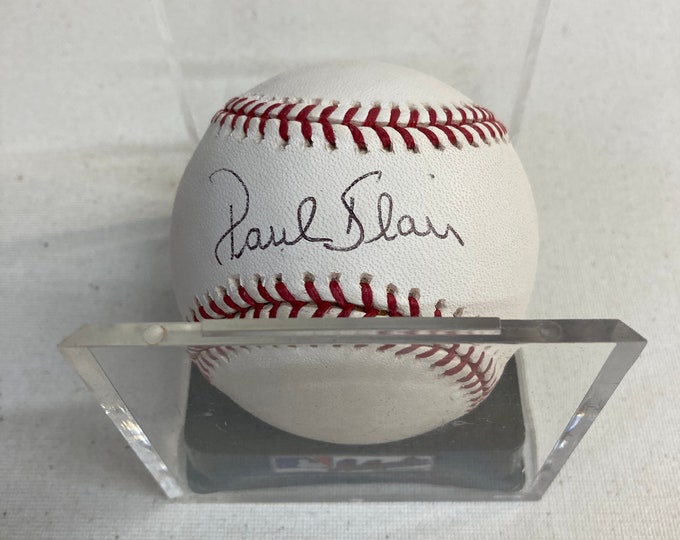 Autographed Paul Blair Baseball - Rawlings Official Major League