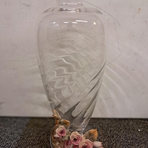 Arte Murano,Kristal Merry, Lavorazione A Mano Vase