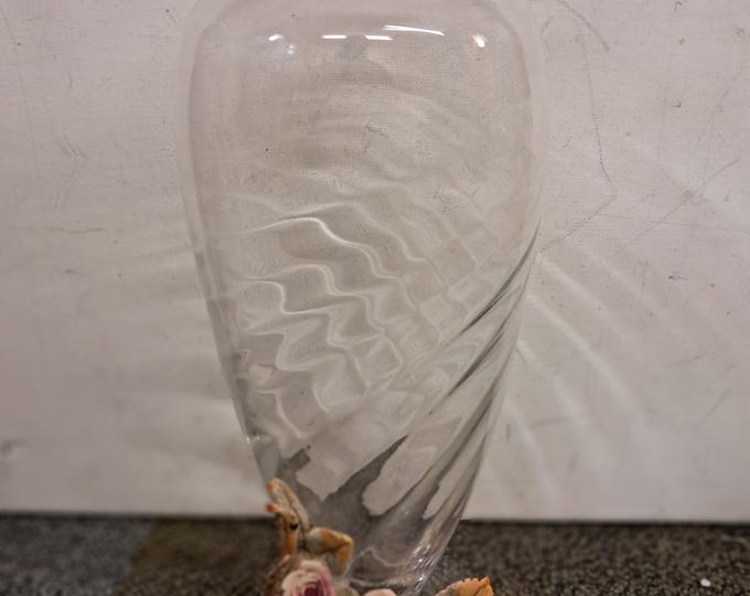 Arte Murano,Kristal Merry, Lavorazione A Mano Vase