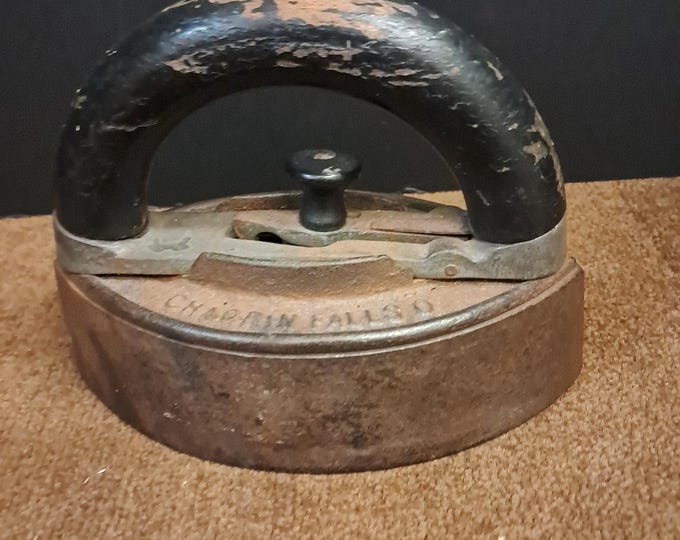 Antique English  Sad  Iron
