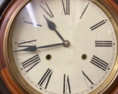 Regulator Calendar Clock With Wind Up Movement