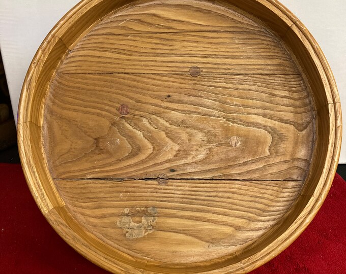 Vintage  Handmade Cheanut   Bowl